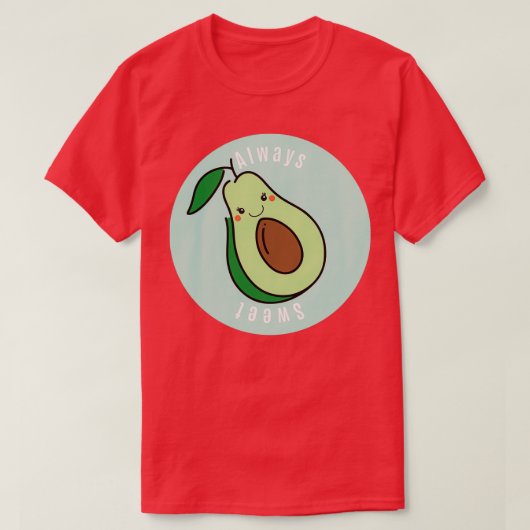 Sweet Avocado 15 T-shirt (Design voorkant)