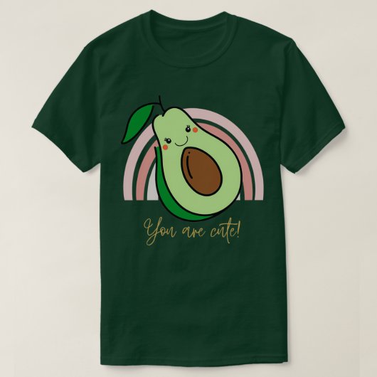 Sweet Avocado 21 T-shirt (Design voorkant)
