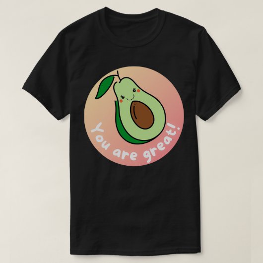 Sweet Avocado 30 T-shirt (Design voorkant)