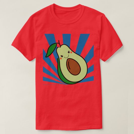 Sweet Avocado 3 1 T-shirt (Design voorkant)