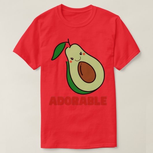 Sweet Avocado 3 T-shirt (Design voorkant)