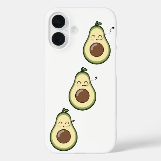 Sweet Avocado Kiss Case-Mate iPhone Case (Achterkant)