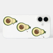 Sweet Avocado Kiss Case-Mate iPhone Case (Achterkant (horizontaal))