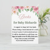 Sweet Baby Aankomst Uitnodigen Kaart (Staand voorkant)