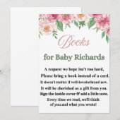 Sweet Baby Aankomst Uitnodigen Kaart (Voorkant / Achterkant)