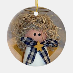 SWEET BABY ANGEL CHRISTMAS ORNAMENT
