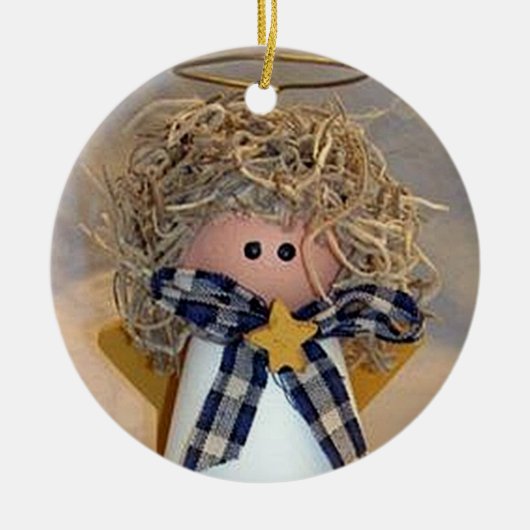 SWEET BABY ANGEL CHRISTMAS ORNAMENT (Voorkant)