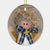 SWEET BABY ANGEL CHRISTMAS ORNAMENT (Links)
