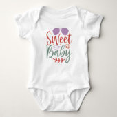 Sweet Baby - Baby Boy Bodysuit (Voorkant)