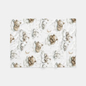 Sweet baby bears fast asleep on fluffy clouds fleece deken (Voorkant (Horizontaal))