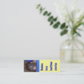 Sweet Baby Bedtime Story bladwijzer Mini Visitekaartje (Staand voorkant)