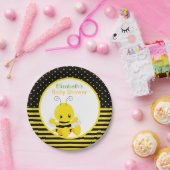 Sweet Baby Bee Baby shower Papier Bord (Feest)
