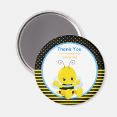Sweet Baby Bee Boy Dank je Magnet (Voorkant / Achterkant)