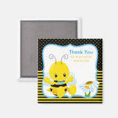 Sweet Baby Bee Boy Dank je Magnet (Voorkant / Achterkant)