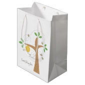 Sweet Baby bee Gift Bag Medium Cadeauzakje (Voorkant Gekanteld)