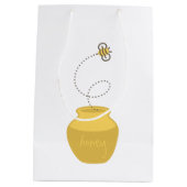 Sweet Baby bee Gift Bag Medium Cadeauzakje (Achterkant)