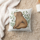 Sweet Baby Beer Woodland Forest Greenery Nursery Kussen (Deken)
