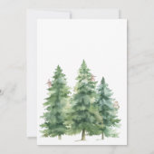 Sweet Baby Bird Genderneutraal Nesting Party Kaart (Achterkant)