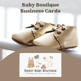 Sweet Baby Boutique Klassic Toys Visitekaartje