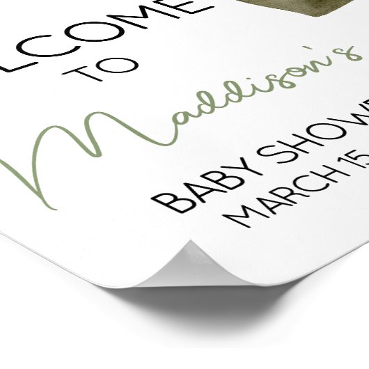 Sweet Baby Boy Boho Kleding Baby shower Welkom Poster