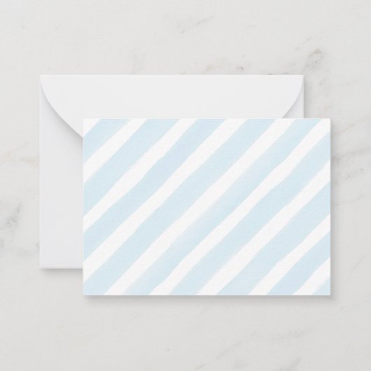 Sweet Baby Boy Clementine Shower Boeken voor Baby Notitiekaartje (Achterkant)