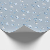 Sweet Baby Boy Gift Wrap Cadeaupapier (Hoek)