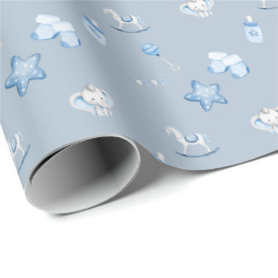 Sweet Baby Boy Gift Wrap Cadeaupapier