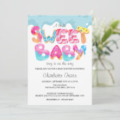 Sweet Baby Boy is onderweg Kaart (Staand voorkant)