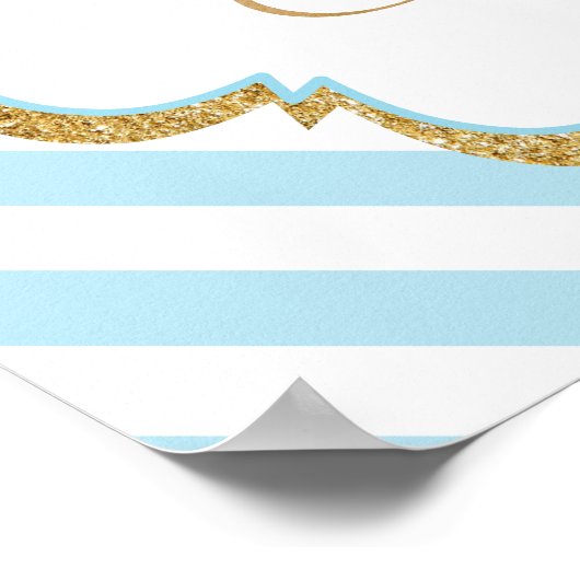 Sweet Baby Boy Nursery Poster (Hoek)