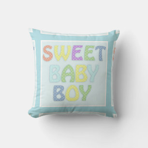 Sweet Baby Boy Pillow Kussen