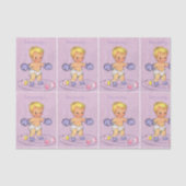 Sweet Baby Boy Tissuepapier (Voorkant)