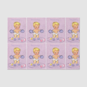 Sweet Baby Boy Tissuepapier