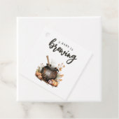 Sweet Baby brouwt Halloween Baby shower Bedankjes Labels (In situ)