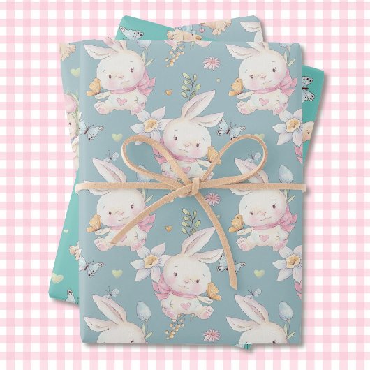 Sweet Baby Bunny 3 Giftwrap Geslacht Neutraal Inpakpapier Vel