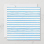 Sweet Baby Bunny Baby shower Invitation Kaart (Achterkant)