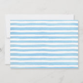 Sweet Baby Bunny Baby shower Invitation Kaart (Achterkant)