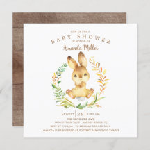 Sweet Baby Bunny Baby shower