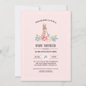 Sweet Baby Bunny baby shower | Konijnenvlees Kaart (Voorkant)