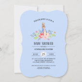 Sweet Baby Bunny | Rabbit Baby Shower-uitnodiginge Kaart (Voorkant)