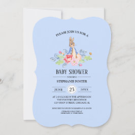 Sweet Baby Bunny | Rabbit Baby Shower-uitnodiginge Kaart