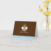 Sweet Baby Christening Kaart (Gele Bloem)