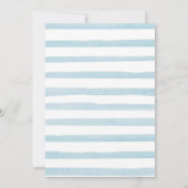 Sweet Baby Clothesline Baby shower Kaart (Achterkant)