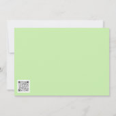 Sweet Baby Deer Fawn Art Bible Verse Flat Kaart (Achterkant)