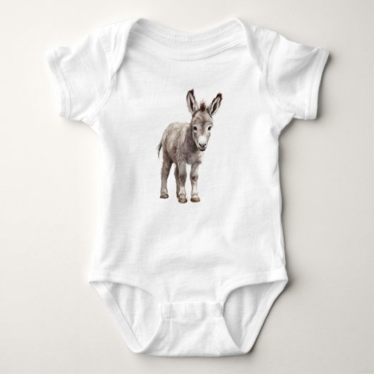 Sweet Baby Donkey, Horse Crazy Romper (Voorkant)