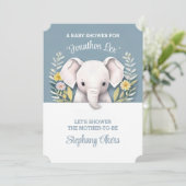 Sweet Baby Elephant Kaart (Staand voorkant)