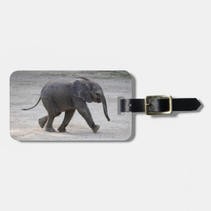 Sweet Baby Elephant Kibali Bagagelabel
