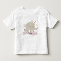 Sweet Baby Elephant Unicorn - Aangepaste naam
