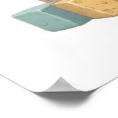 Sweet Baby Elephant Wall Art – Nursery Poster  (Hoek)