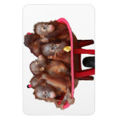 Sweet Baby Face Barrel van Apen Magneet (Verticaal)