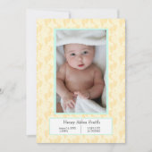 Sweet Baby Footprint Moon Stars Aankondiging (Voorkant)